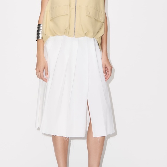 Zara woman pleated midi skirt - Picture 2 of 10